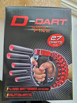 D-DART Tempest V2 Blaster -- New Model -- Compatible with standard darts NEW