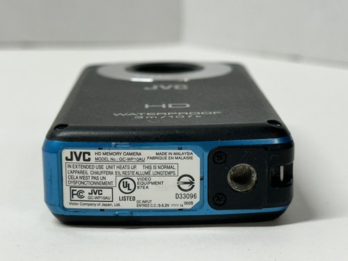 JVC Picsio GC-WP10AU Waterproof Video Recorder Camera Tested/Works Great! - Picture 7 of 10