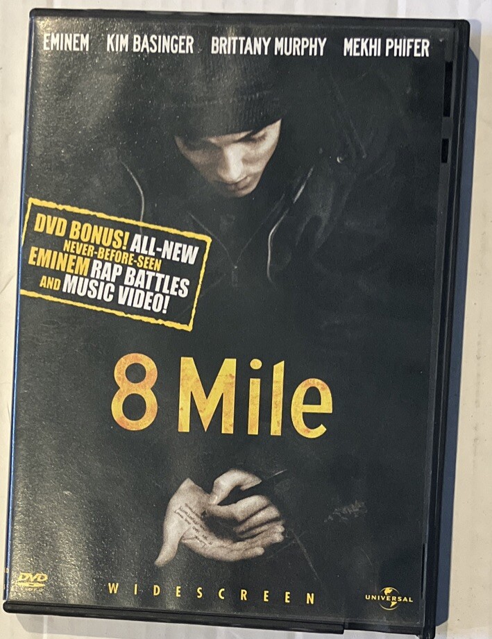 8 Mile (DVD, 2002)Eminem Kim Basinger Brittany Murphy Mekhi Phifer