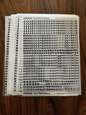 Brandneu Vintage 80er Chartpak Avantgarde Bold 24pt M15224CL 
