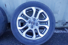 Mazda 2 DJ/DL 16” Alloy Wheel & Tyre (Grey/Diamond Cut) For 2015 Onwards