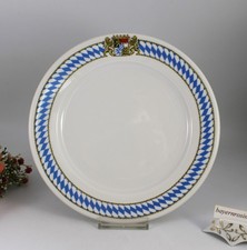 Seltmann Weiden Compact Bayern "Weißwurst", Speiseteller / Teller flach 23 cm.