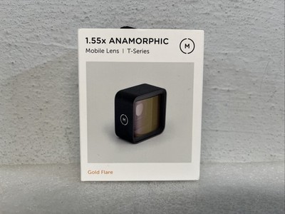 Moment 1.55x Anamorphic Gold Flare Mobile Phone Camera Lens T Series New W/ Box