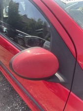 Citroen C1 Wing Mirror Drivers Offside Front Peugeot 107 Aygo Manual Red KJH