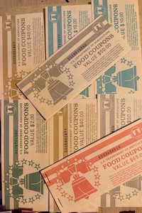 food stamp coupon book