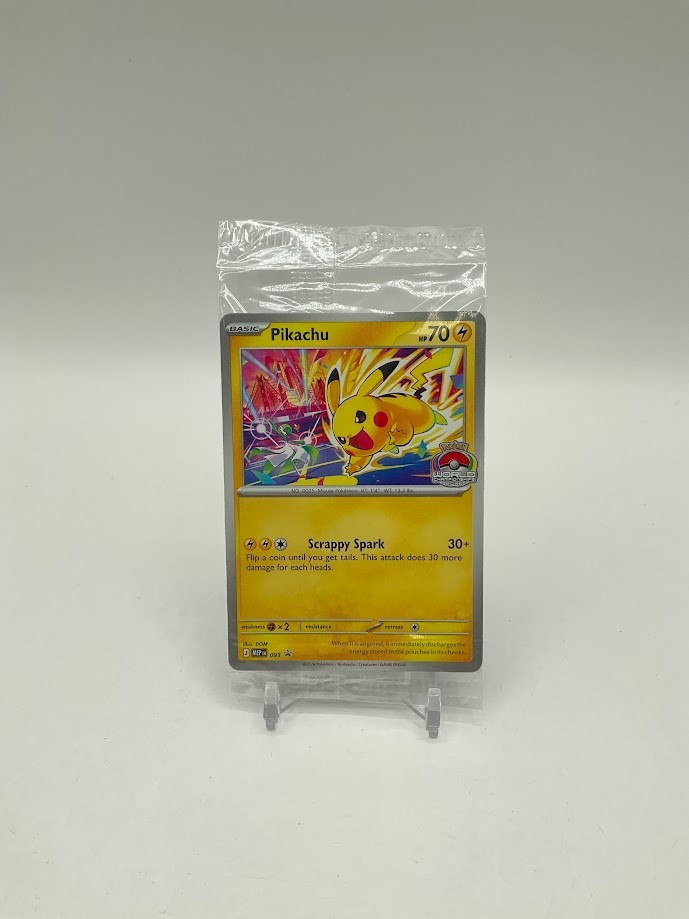 Pikachu Pokemon World Championships 2026 Promo #093 Sealed