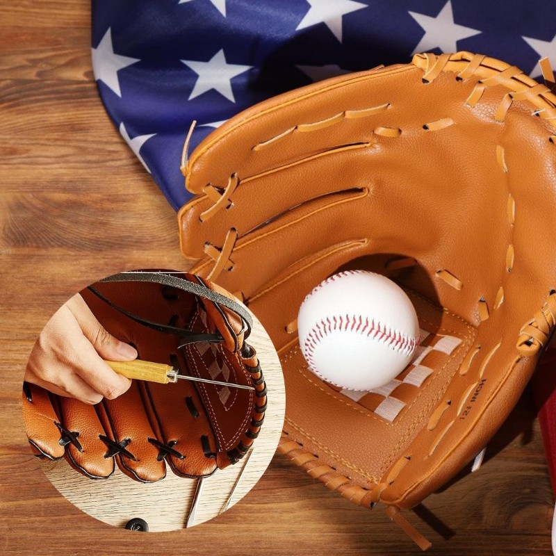16x Baseball Glove Care Kits Threader Glove Tool Softbal Glove Relacing Kits