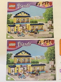 Lego 41005 Friends Heartlake High with Instructions missing minifigures PLS READ