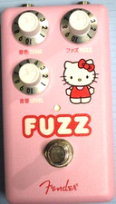 Fender Hello Kitty Fuzz Pedal Pink Guitar Effect Compact Effector Japan