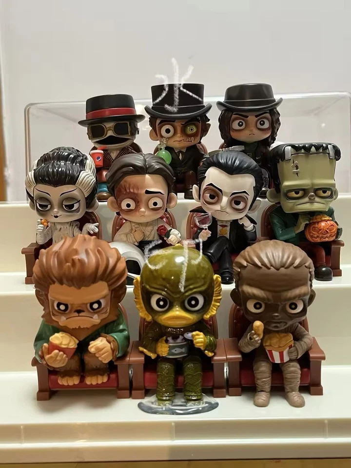 Auténtico Universal Monsters Series Caja Ciega Halloween Confirmada Figura Juguete Foto 4 de 4