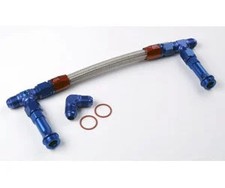 Jegs 100826 Dual Feed Fuel Line Fuel Log Kit For Holley 4500 Carburetors