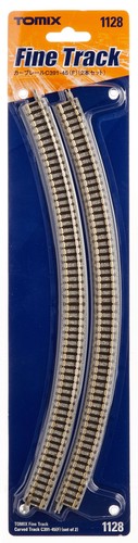 Riel curvo TOMIX N calibre 1128 C391-45 (F) (Juego de 2) | Zustand: New