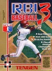 RBI Baseball 3 For Nintendo NES Vintage Sports 9E