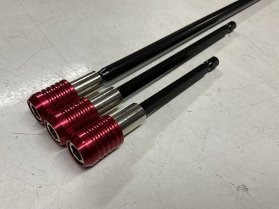 Schnellspanner Verlängerung Bohrer Bithalter 100, 150 & 300 mm 1/4'' Antrieb