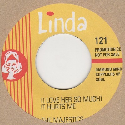 Majestics (I Love Her So Much) It Hurts Me Linda/deto  Soul Northern Motown