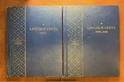 1909–1967 PDS Lincoln Wheat & Memorial Cents 152 Coins Whitman Albums 1 & 2