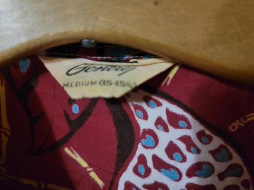 Vintage 40s 50s Rayon Aloha Hawaiian Shirt Size M Gen… - Gem