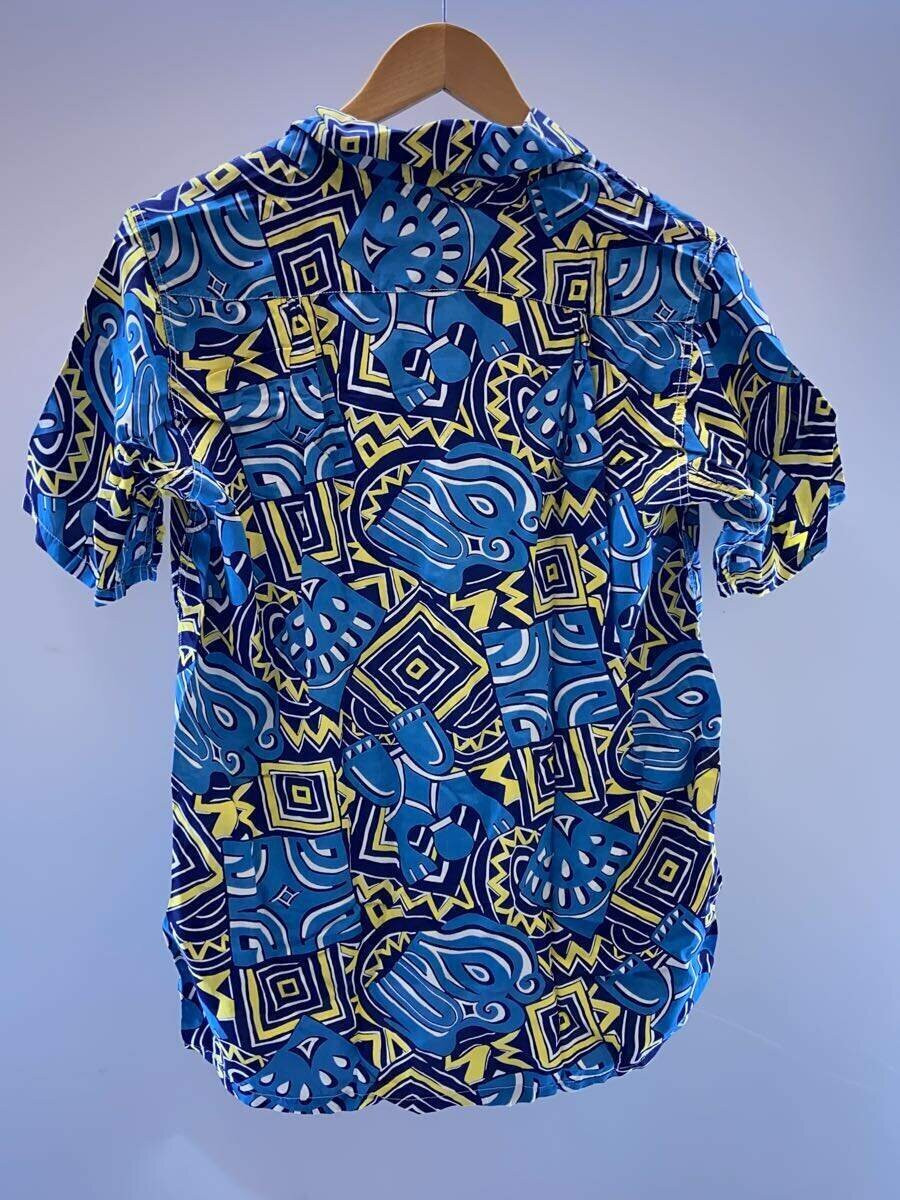 PENNEY'S VINTAGE SHORT SLEEVE SHIRT 14.5 RAYON BLU FULL PENNEY'S VINTAGE SHORT SLEEVE SHIRT 14.5 RAYON BLU FULL