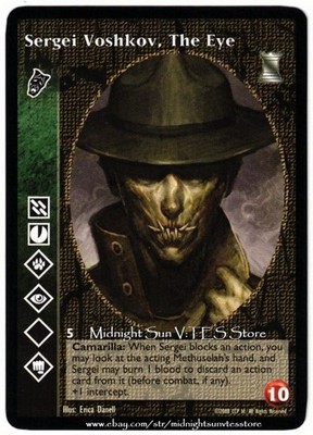Sergei Voshkov, The Eye Nosferatu Keepers of Tradition V:TES VTES Vampire CCG