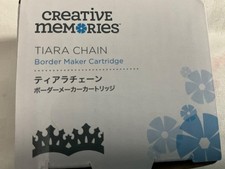 Creative Memories Tiara Chain Border Maker Cartridge punch bmc New