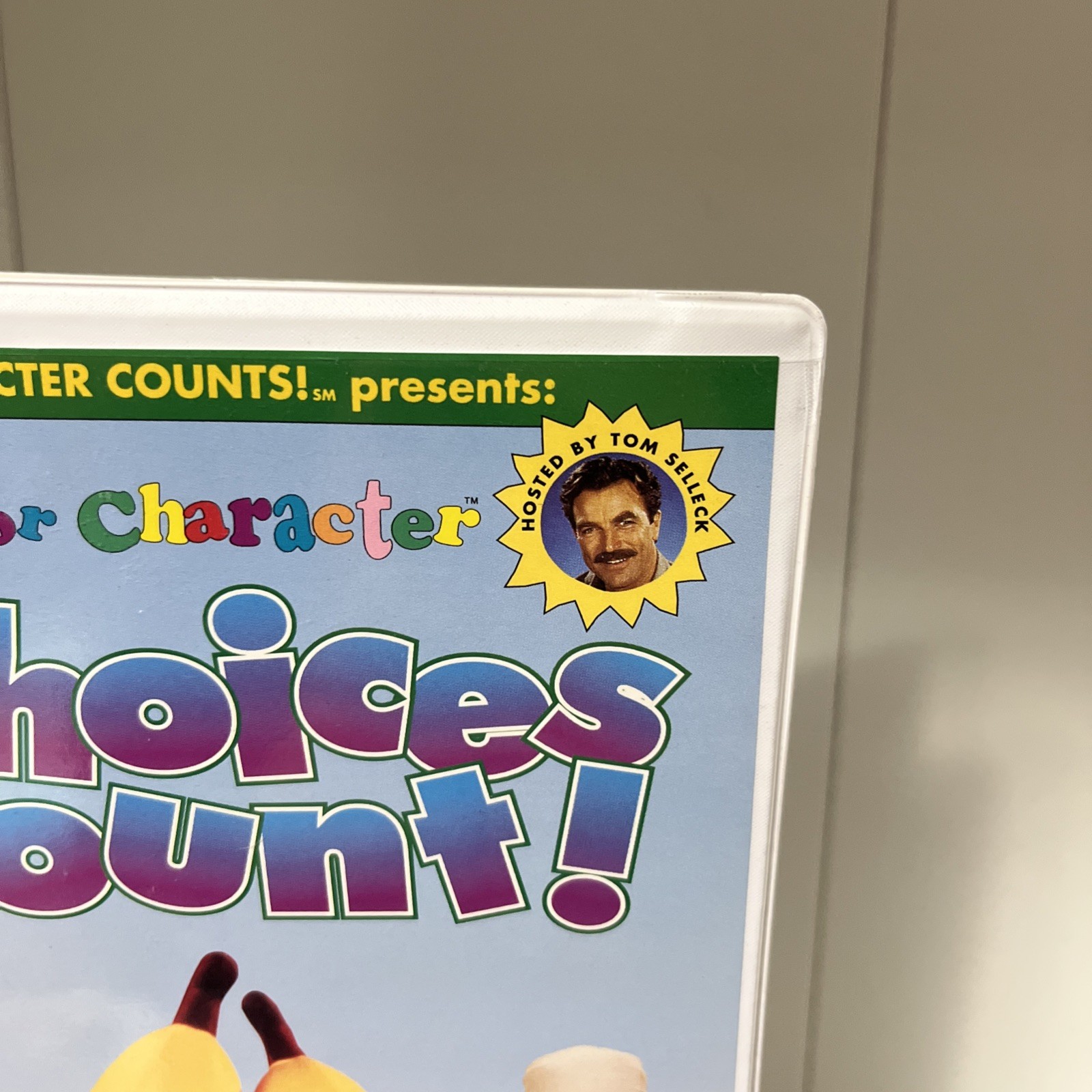 Kids For Character Choices Count VHS+Insert Paper Good Condition VHS ...