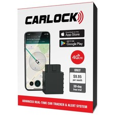 CARLOCK Anti Theft Car Device - Real Time 4G Tracker  Alarm OBD