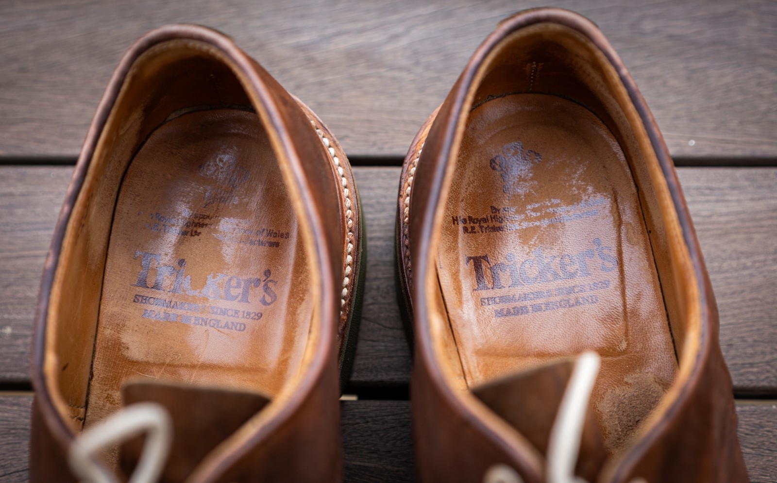 Trickers Daniel Tramping Shoe Brown Suede - Size UK 9.5 or US 10.5