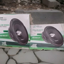Timpano 6.5 Midrange Speaker TPT-MR6-4 Bullet 500 Watts, 4 Ohm,  1 pair