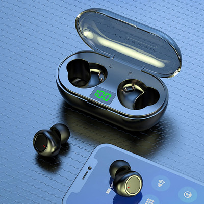 Rvasteizo Mini Wireless Earbuds with Bluetooth 5.3, Microphone & Charging Case
