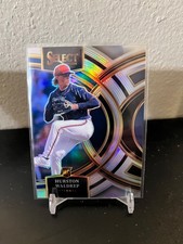 2024 Panini Select - Premier Level Hurston Waldrep #83 Silver Prizm (RC) Braves
