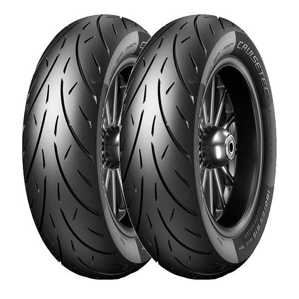 COPPIA GOMME METZELER 130/80-17 65H + 180/70-16 77V CRUISETEC - Immagine 11