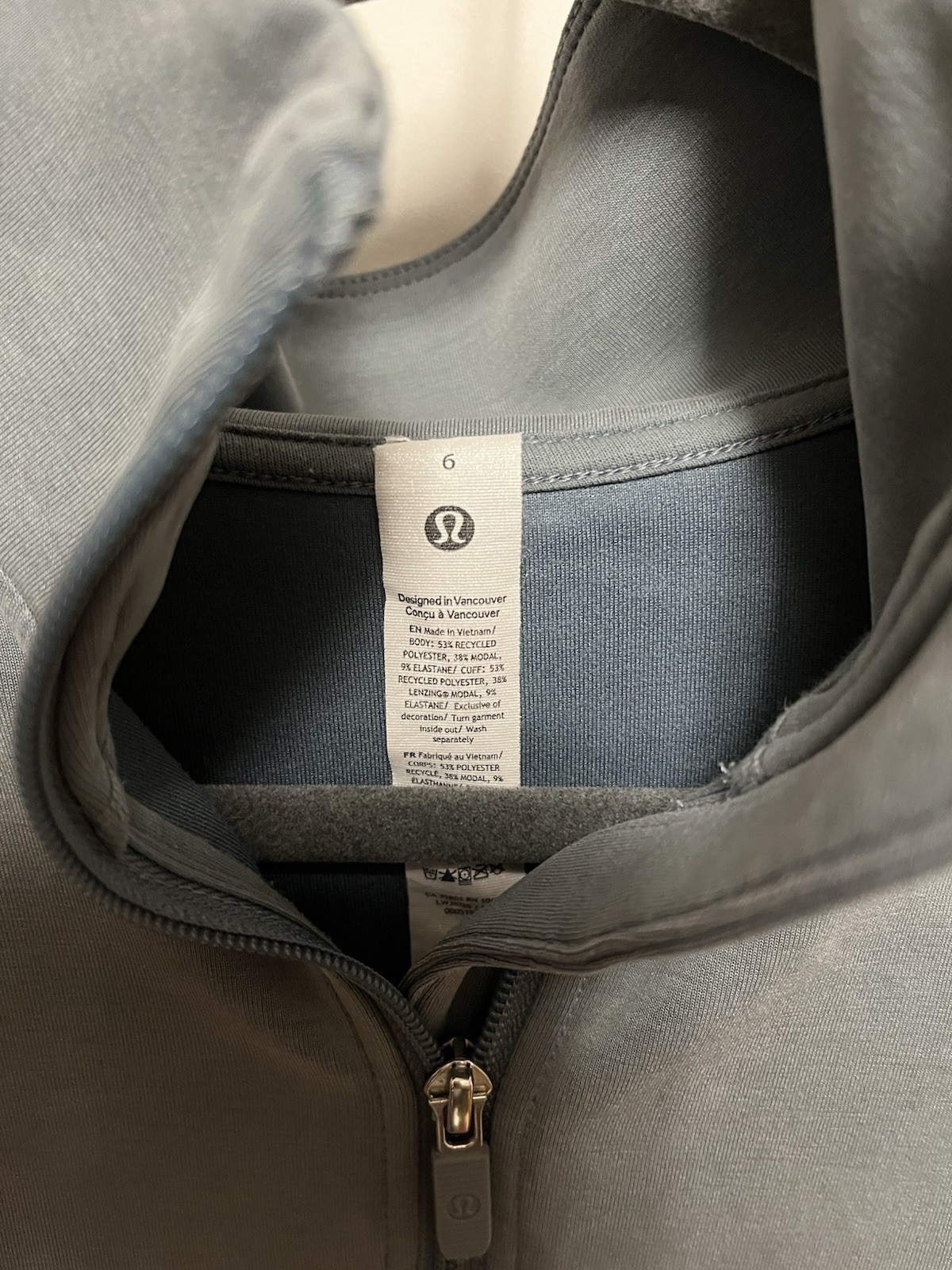 Lululemon Brushed Softstream Half-zip Sweatshirt … - image 2
