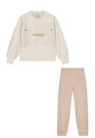 Champion Sweatanzug MäDchen Beige 74, Legacy, Sportanzug, Kinderbekleidung