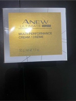 1.7 oz new jar of Avon Anew Ultimate Multi-Performance Night Cream skincare