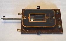 Antique Leeds & Northrup Wall Mount Mirror Galvanometer Patented 1905 - AS-IS