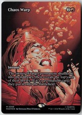 Chaos Warp (Borderless) #69 (Foil) NM Marvel Universe Eternal-Legal Magic MTG