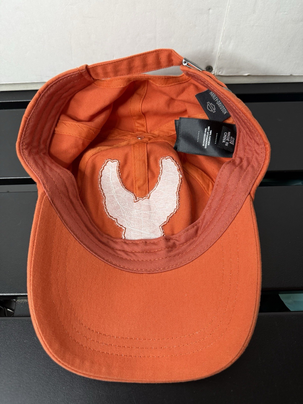 Harley Davidson Eagle Shield Adjustable Cap Hat O… - image 6