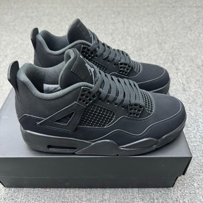 Size 12 - Jordan 4 Retro Mid Black Cat for sale online | eBay