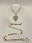 TIFFANY&Co. Return to Heart Long Ball Chain Necklace, Silver