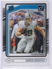 2024 Panini Clearly Donruss - Rated Rookie Brock Bowers #57 (RC)