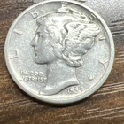 1939-D MERCURY SILVER DIME ACTUAL Coin Get Today & Save & Fill Your Collection