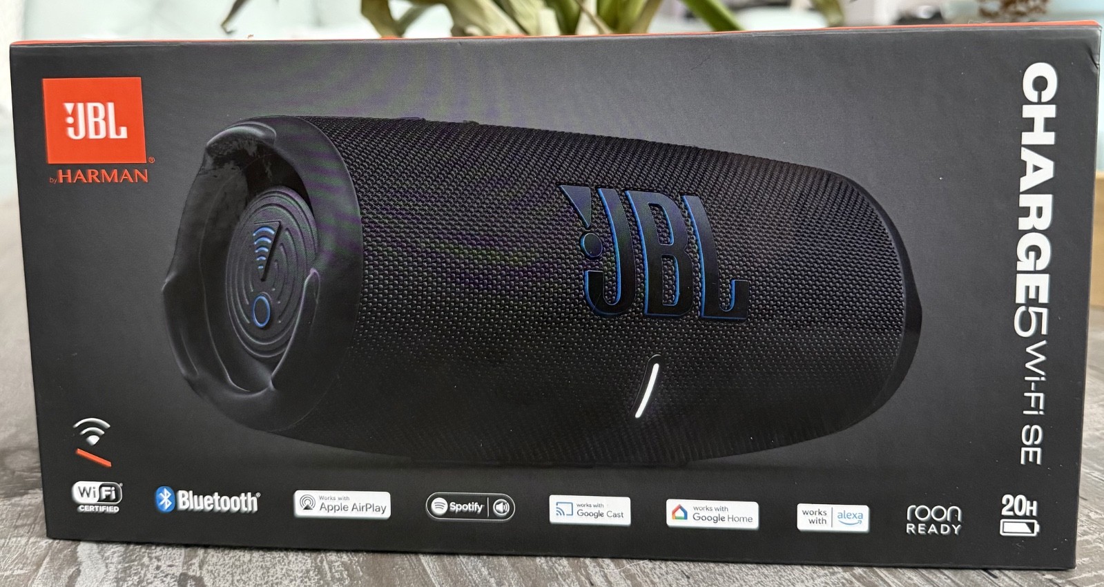 JBL Charge 5 Wi-Fi SE Wireless Bluetooth Speaker IP67 Black