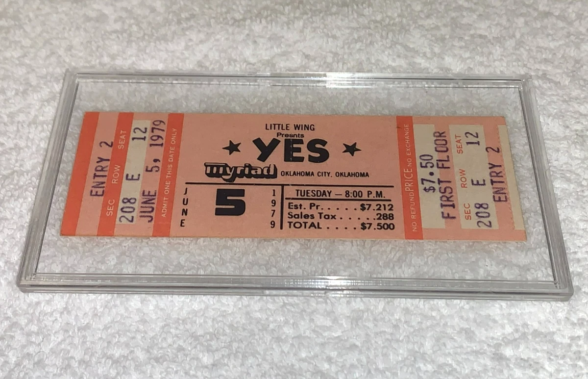 Original Yes Memorabilia for sale | eBay