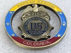 DEA Andean Region Bogota Cartagena Colombia Federal Drug Police Challenge Coin — photo 4