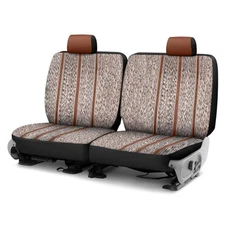 Saddleman 028164-02 Saddle Blanket 3rd Row Brown Custom Seat Covers
