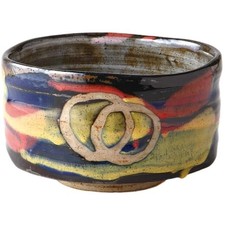 Ale-net Matcha Bowl W12.8 x D12.8 x H8cm Sansai Matcha Bowl for Tea Ceremony