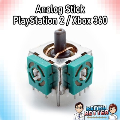 PS2 / Xbox 360 Controller Analog Stick 10k Thumbstick Joystick PlayStation 2