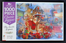 CLEARANCE 33% OFF L) Mindbogler 1000 Jigsaw Puzzle The Santa Express
