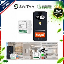 Variateur de lumière WiFi Tuya TRIAC 150 W, module LED encastrable Alexa