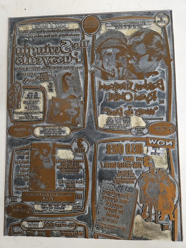 Vintage Risqué Movie Advertising Printer's Plate - Picture 8 of 9